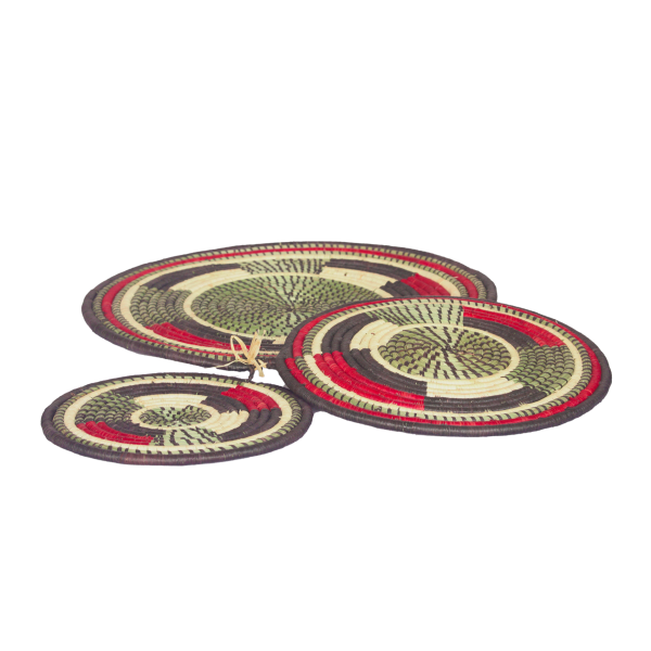 Round Wall Basket Set